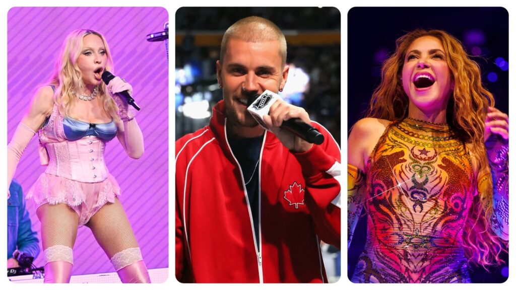 Music stars set for first World Cup final half Music stars set for first World Cup final half