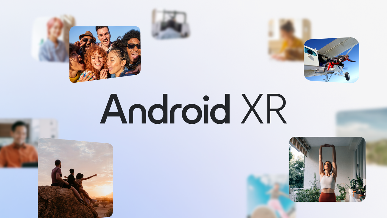 Google Android XR platform header from the Google Keyword blog