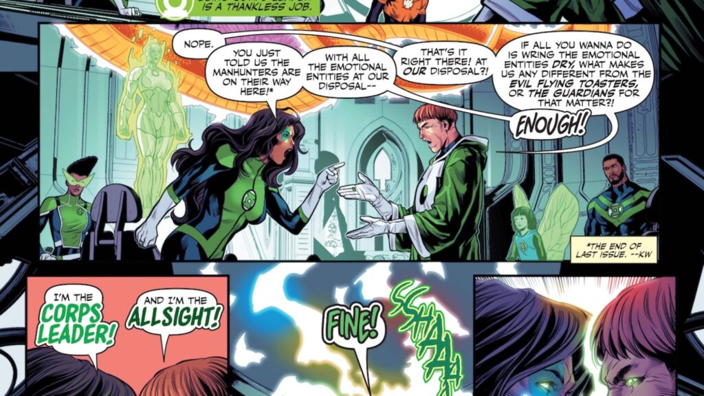 Green Lantern Corps #18 Preview: Emotions Run High Green Lantern Corps #18 Preview: Emotions Run High