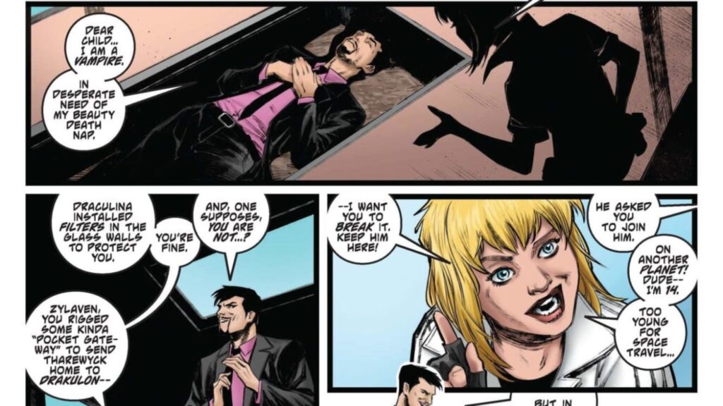 Vampirella #4 Preview: Trust Issues and Unholy Alliances Vampirella #4 Preview: Trust Issues and Unholy Alliances