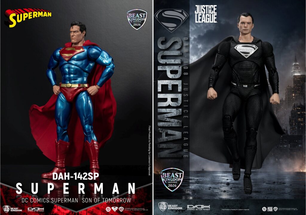 Beast Kingdom Unveils Two Limited-Edition Superman Figures for San Diego Comic Beast Kingdom Unveils Two Limited-Edition Superman Figures for San Diego Comic