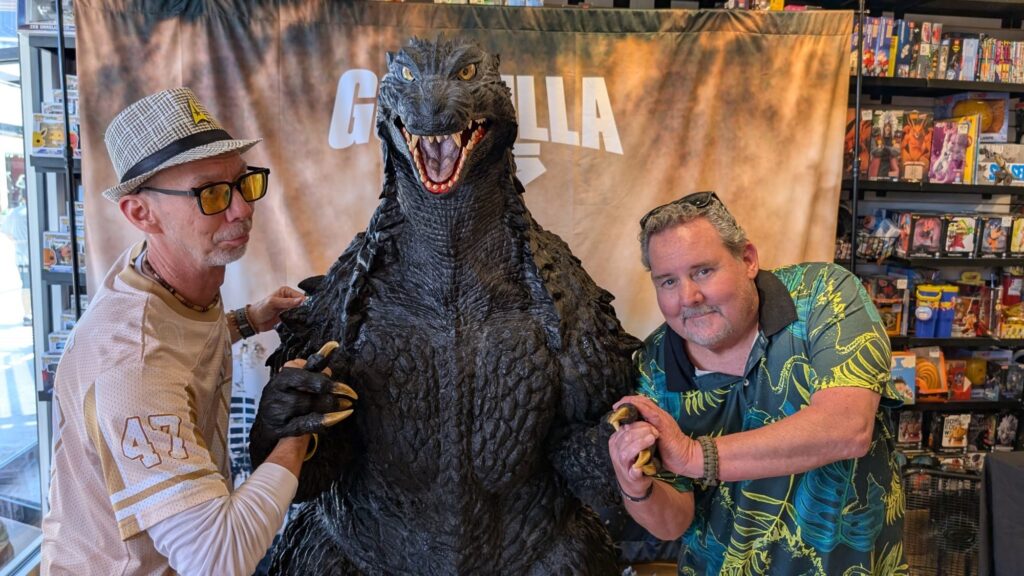 Godzilla In GameStop With Bandai Ahead Of San Diego Comic