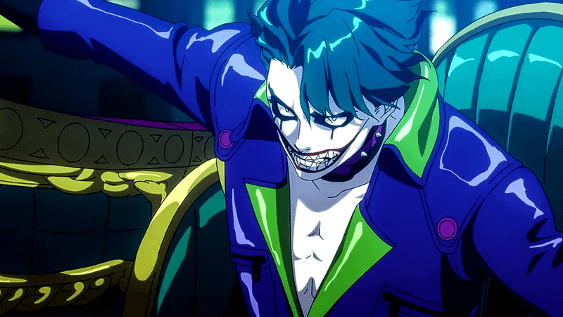Animated Joker from DC.