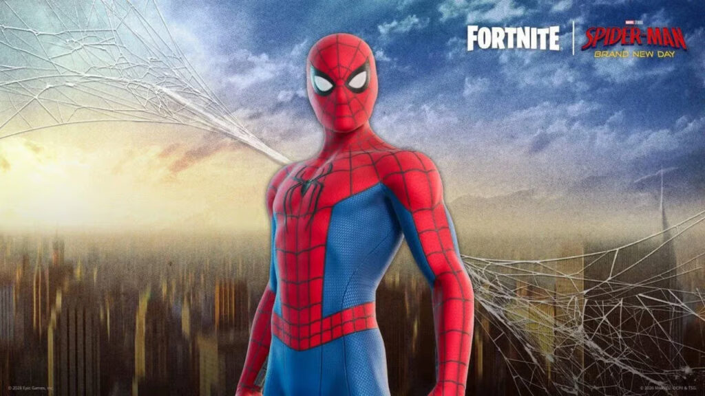Fortnite: the new Spider-Man “Brand New Day” skins arrive, featuring Tom Holland, Hulk and the Punisher