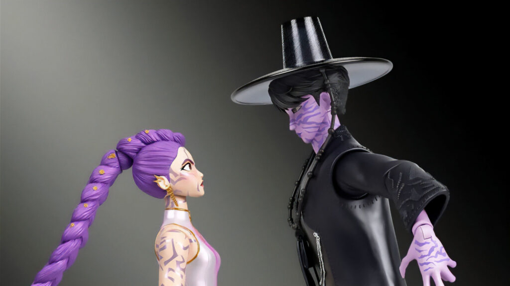 KPop Demon Hunters Final Battle Rumi & Jinu Figure 2
