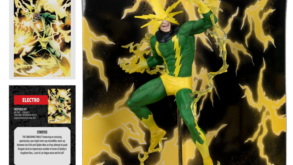 McFarlane Toys Debuts Shocking New Electro (Joe Fixit #5) 1:10 Statue McFarlane Toys Debuts Shocking New Electro (Joe Fixit #5) 1:10 Statue
