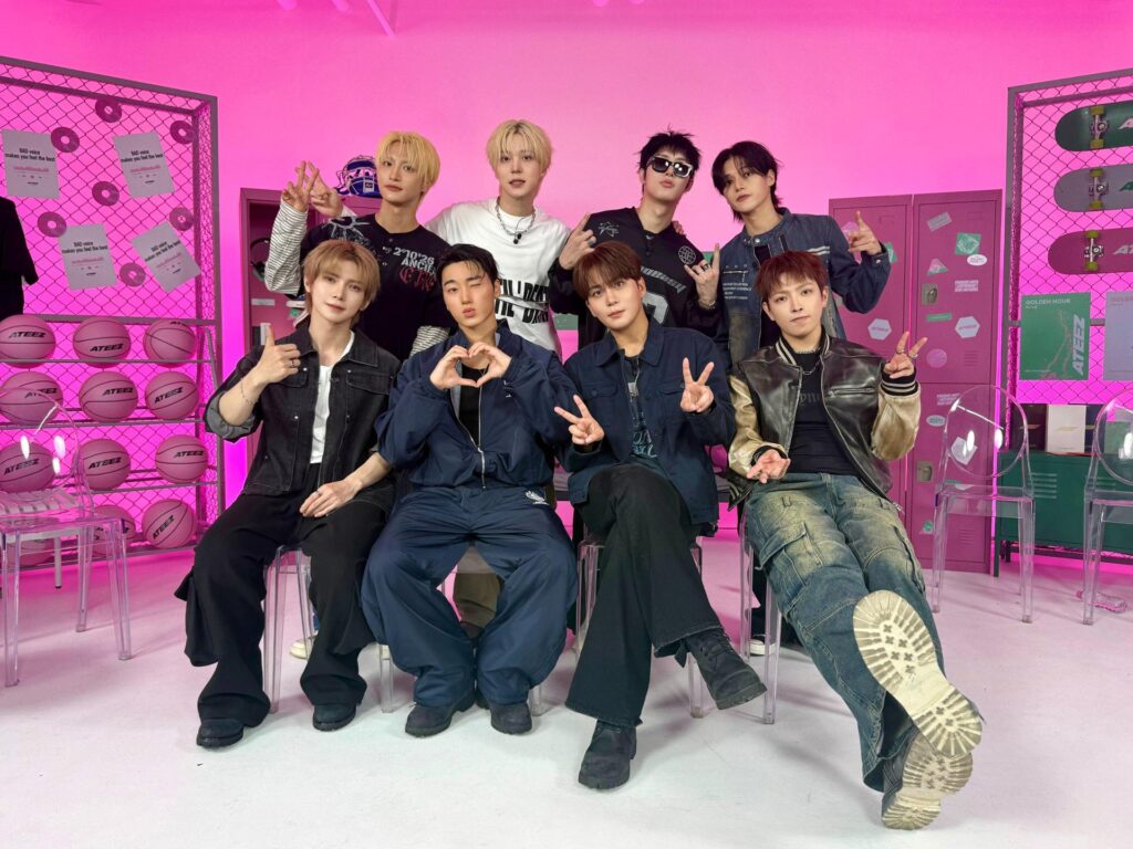 ATEEZ scores 3rd No. 1 on Billboard 200 with ‘Golden Hour: Part. 5’