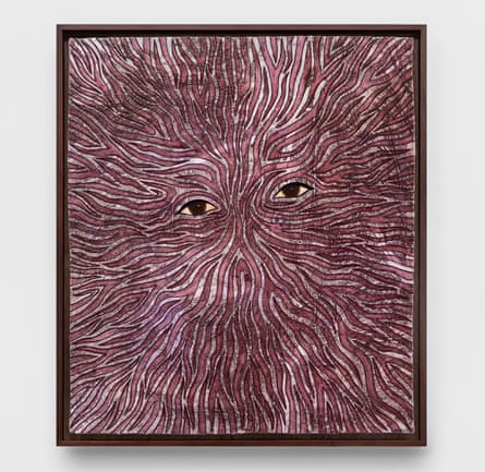 Felipe BaezaSonder (Agosto), 2026ink, acrylic, cut paper, varnish, watercolour, and twine on paper