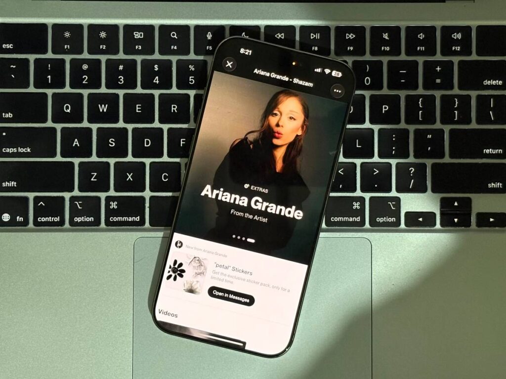 Shazam bets on stickers to deepen Ariana Grande fandom