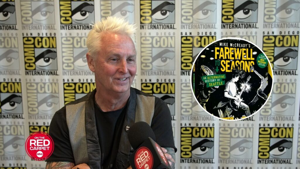 Pearl Jam guitarist Mike McCready unveils his debut graphic novel at San Diego Comic