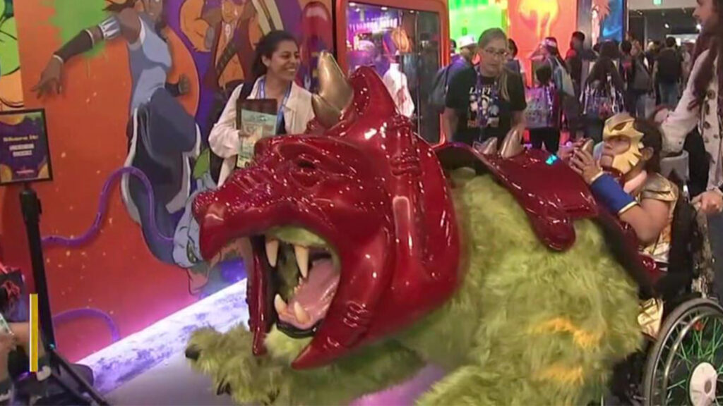 Nonprofit creates epic custom cosplay wheelchairs for kids at San Diego Comic