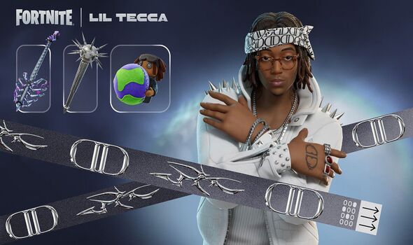 Lil Tecca skins and items