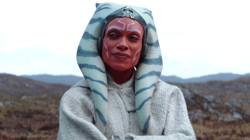 Rosario Dawson as Ahsoka in Ahsoka Season 1 finale.