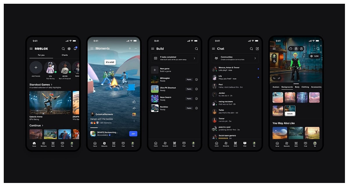 Roblox Mobile App Redesign: New 'Chat' & 'Me' Tabs Change the Game