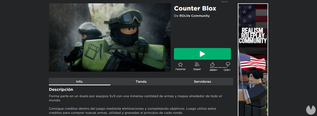 Best Roblox games: Counter Blox
