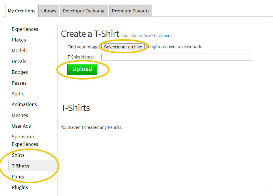 Roblox - How to upload your clothing items to Roblox
