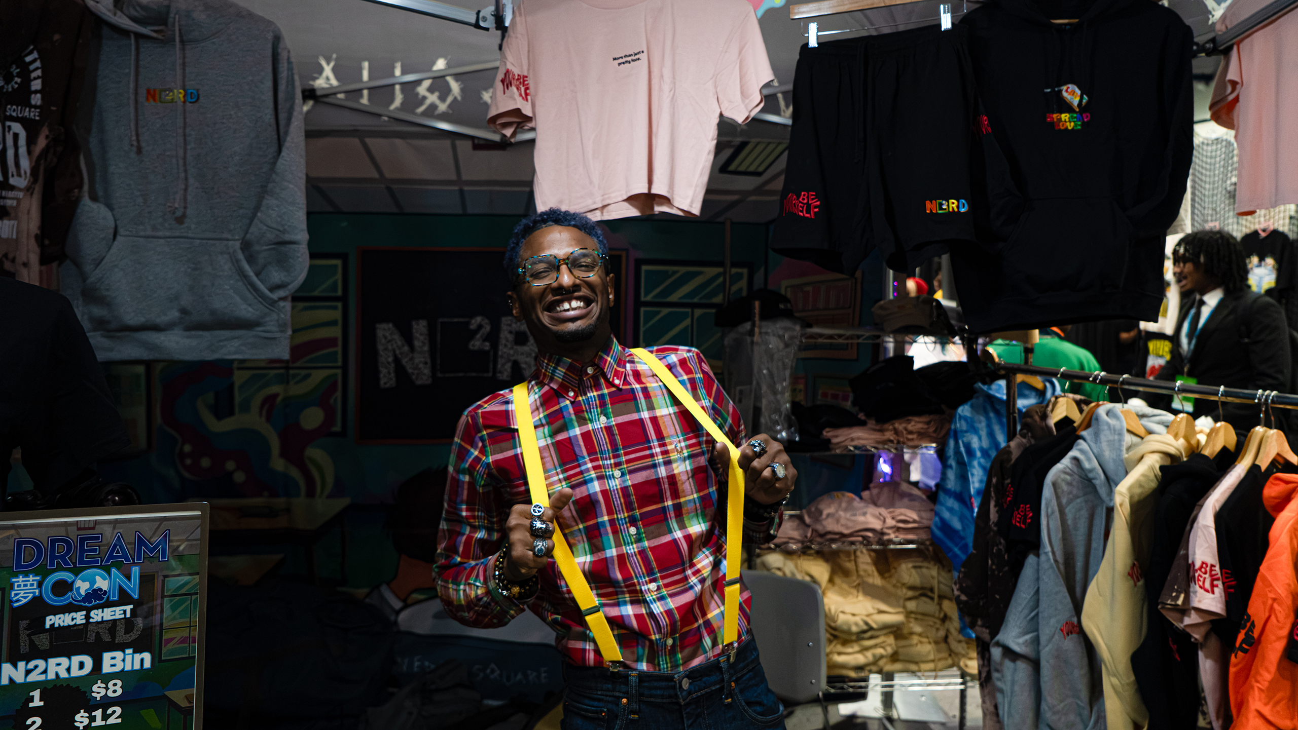Jahlil attended Dream Con 2026 in Houston via Atlanta and is one of the many vendors on display during the three day event. Jahlil says