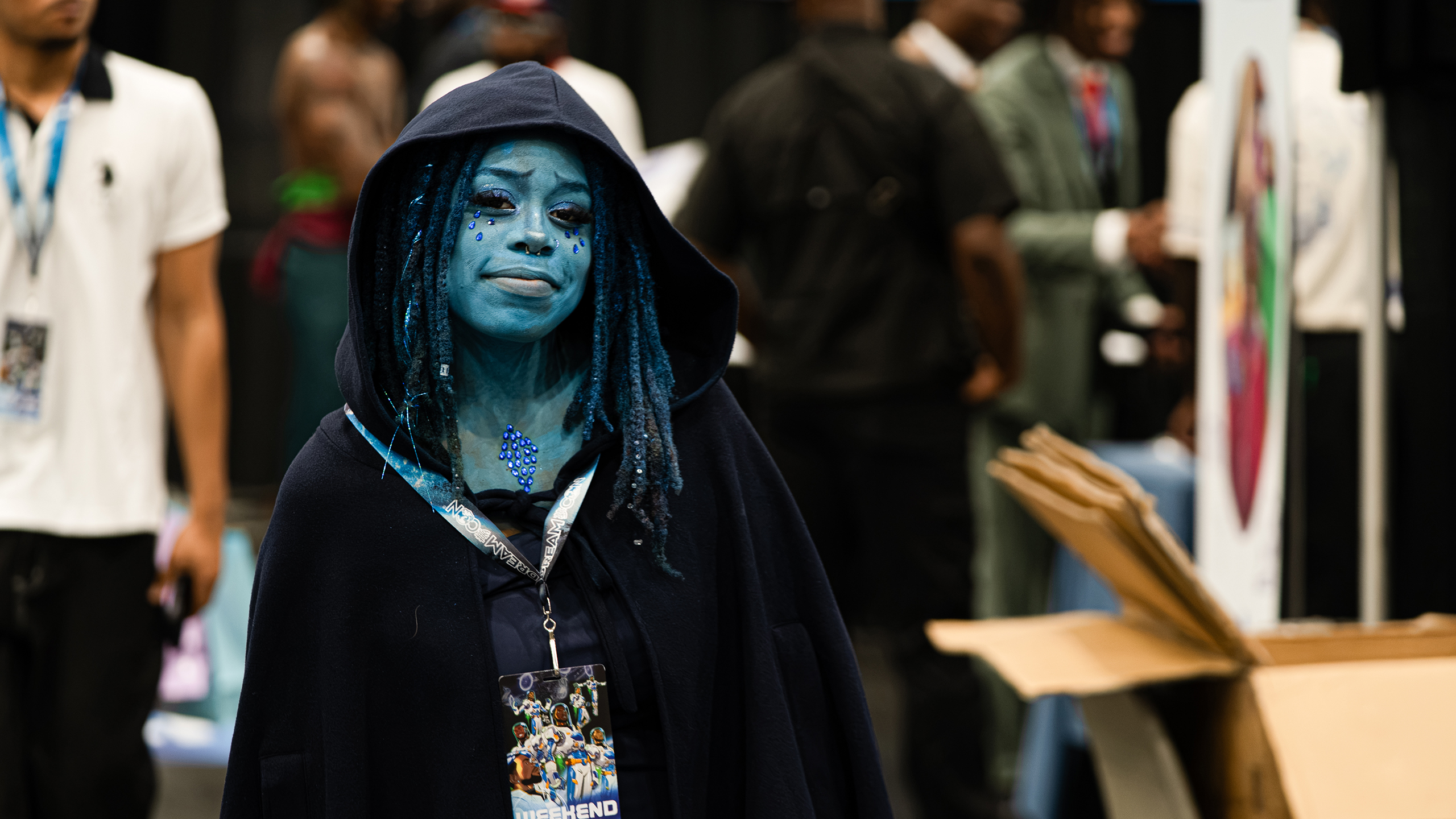 Jahhuri, cosplaying as Blue Diamond, attended Dream Con 2026 in Houston via Atlanta and said of the three day event.