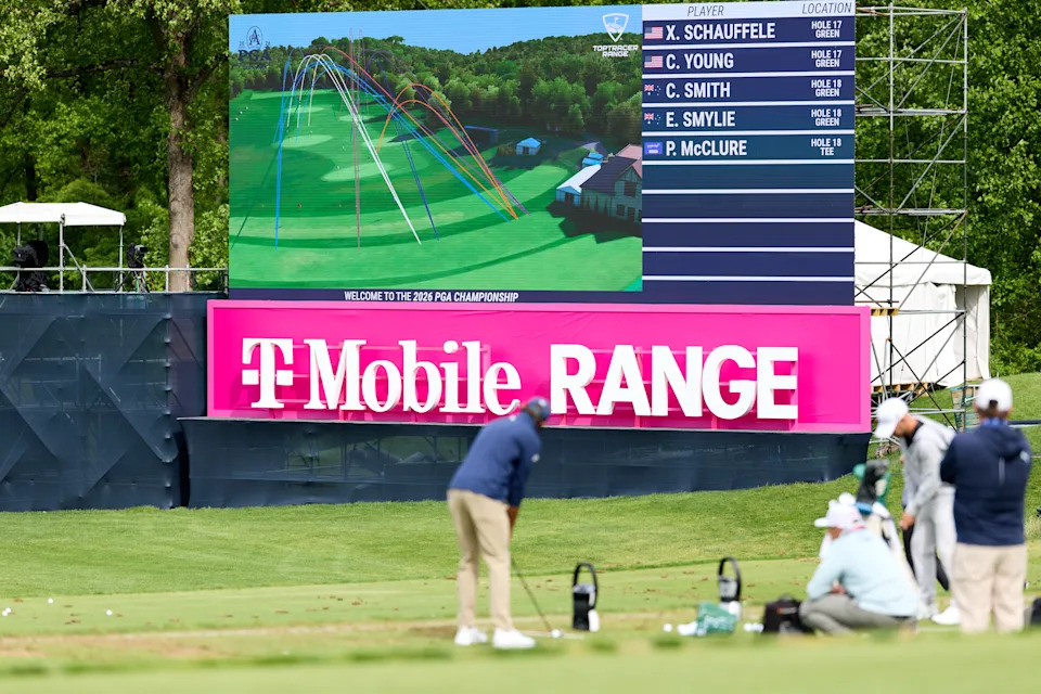 T-Mobile's RangeCast technology puts live shot tracking directly in fans' hands, keeping them connected to the action no matter where they are on the course.