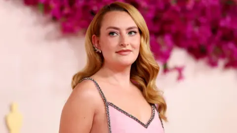 Getty Images Amelia Dimoldenberg attends the 96th Annual Academy Awards on March 10, 2024 in Hollywood, California