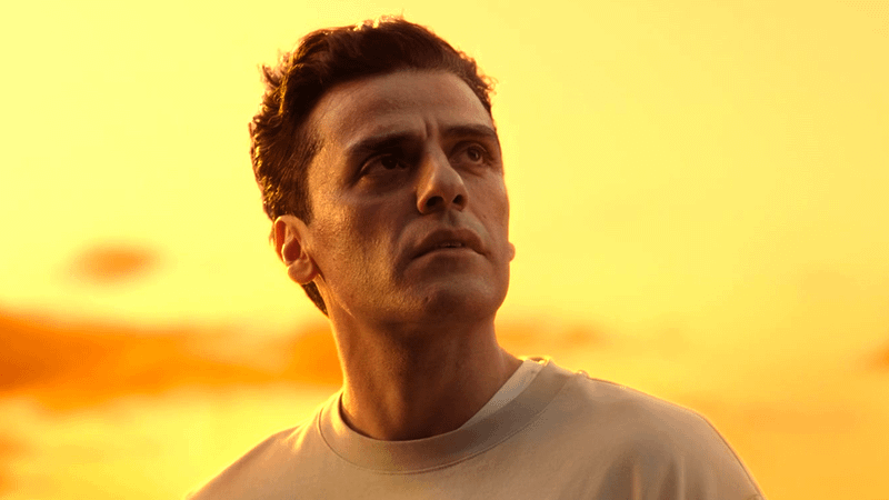 Oscar Isaac as Moon Knight.