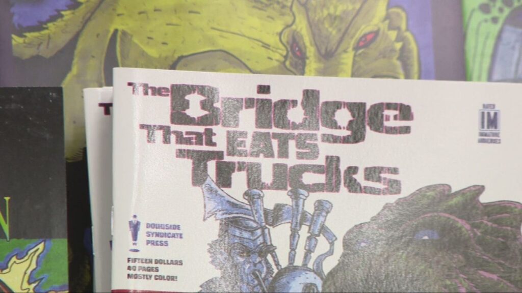 Not all bridges wear capes? Author creates comic book about notorious Glenville bridge Not all bridges wear capes? Author creates comic book about notorious Glenville bridge
