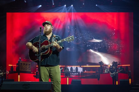 Big country … Luke Combs goes next-level.