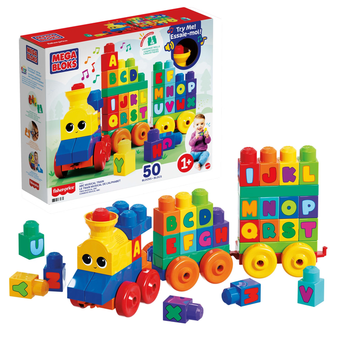 Mega Bloks ABC Musical Train.