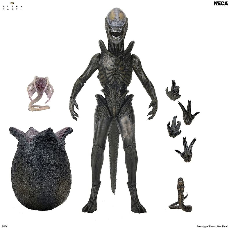 NECA Reveals Ultimate Wendy's Xenomorph Figure from 'Alien: Earth'