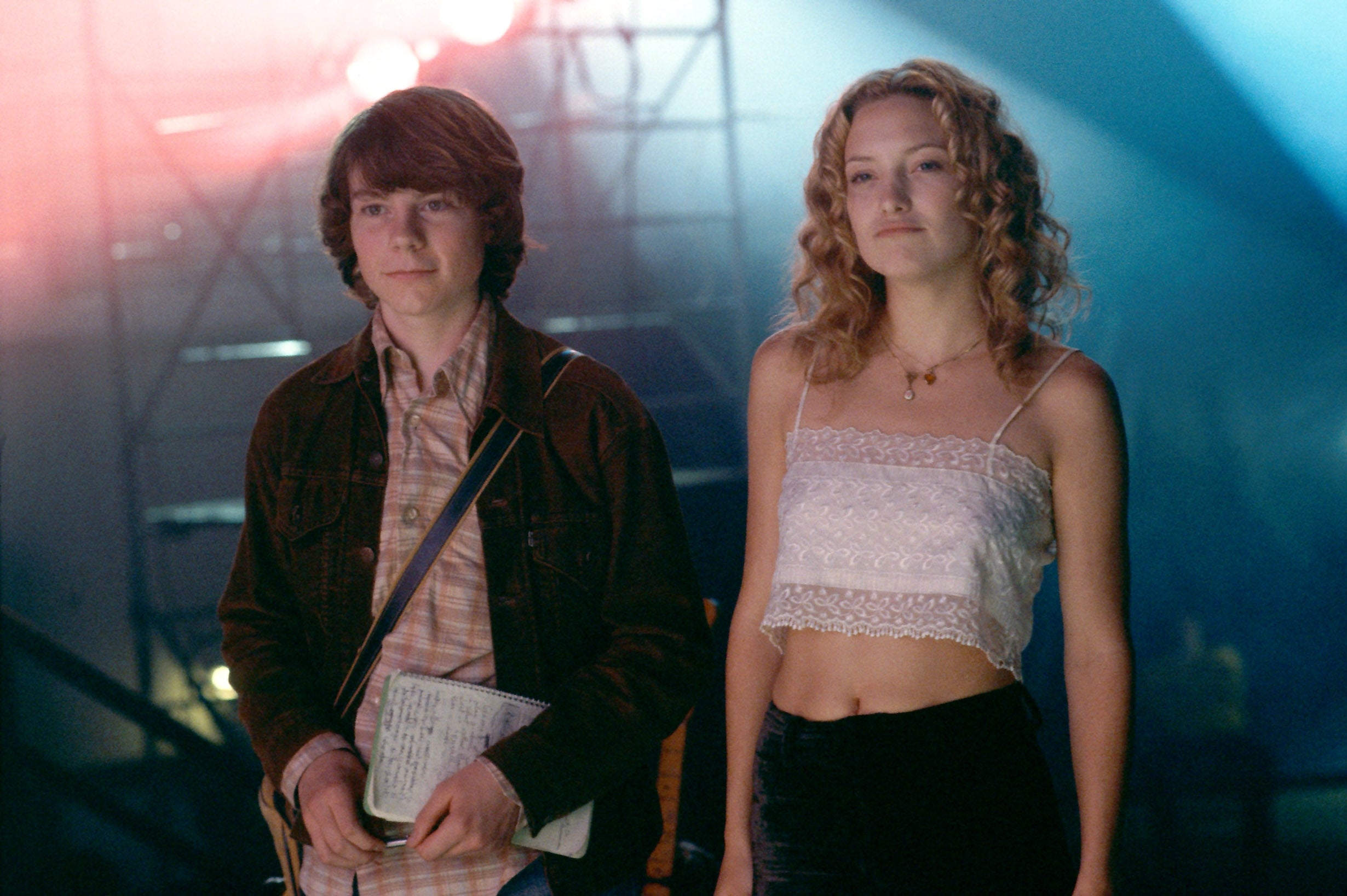 Patrick Fugit and Kate Hudson in "Almost Famous"