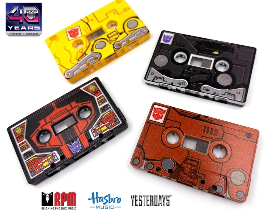 SDCC 2026 The Reformatted Edition 1986 The Soundtrack Ravage, Steeljaw, Laserbeak, Ramhorn Cassette Box Sets Exclusives