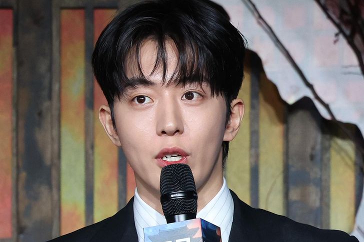 Actor Nam Joo-hyuk speaks during a press conference for the Netflix series 'The East Palace' at the Fairmont Ambassador hotel in Seoul, Wednesday. Yonhap
