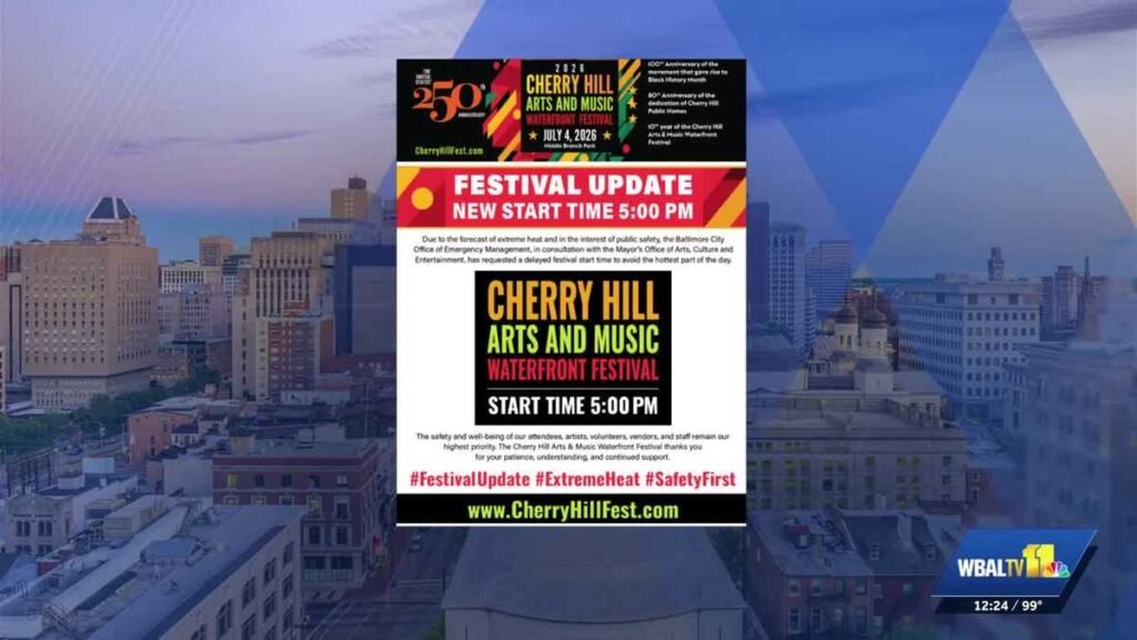 Heat impacts Cherry Hill Arts & Music Waterfront Festival Heat impacts Cherry Hill Arts & Music Waterfront Festival