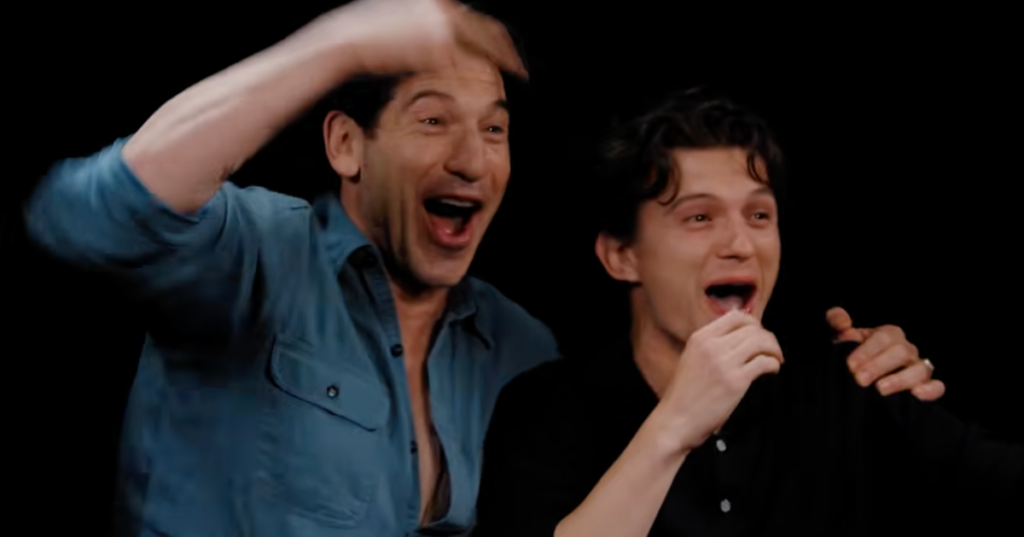 Tom Holland Is The First Star To Hit This Unfortunate ‘Hot Ones’ Milestone Tom Holland Is The First Star To Hit This Unfortunate ‘Hot Ones’ Milestone