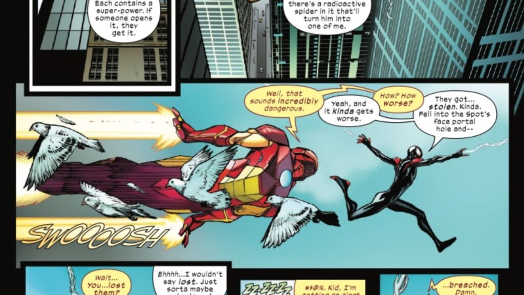 Ultimate Impact: Reborn #3 Preview: Iron Man’s Box Problem