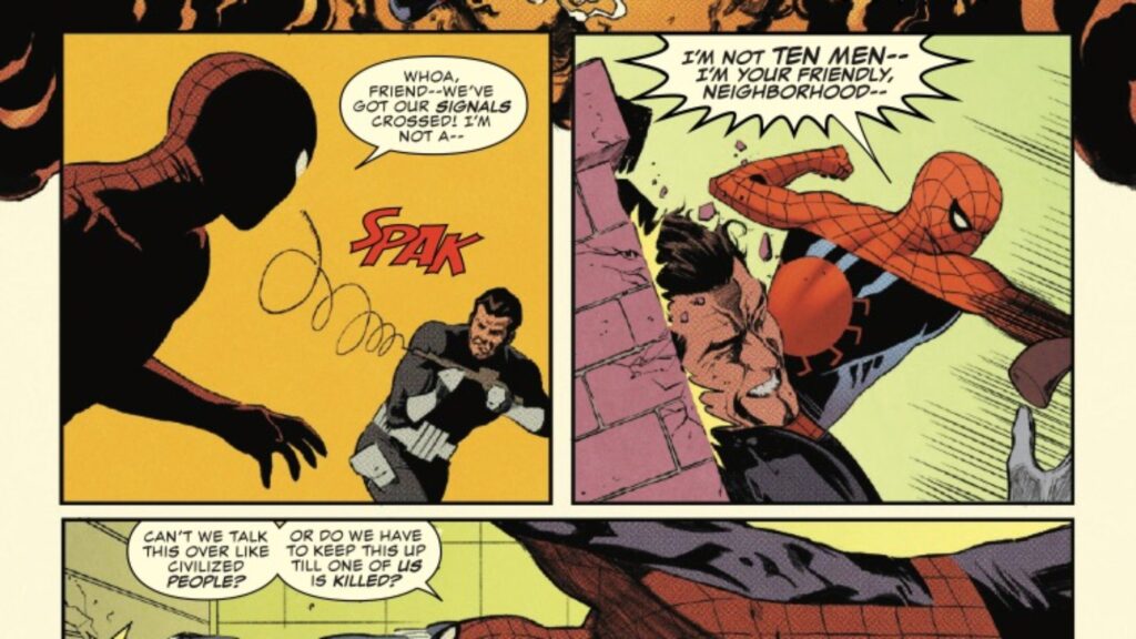 Punisher vs. Spider Punisher vs. Spider
