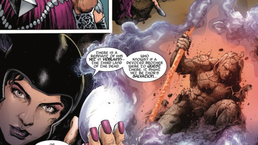 Queen in Black: Hela #1 Preview: Norse Family Therapy Session Queen in Black: Hela #1 Preview: Norse Family Therapy Session