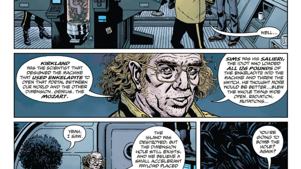 Giant Robot Hellboy Returns #1 Preview: Dive Deep or Die Trying Giant Robot Hellboy Returns #1 Preview: Dive Deep or Die Trying