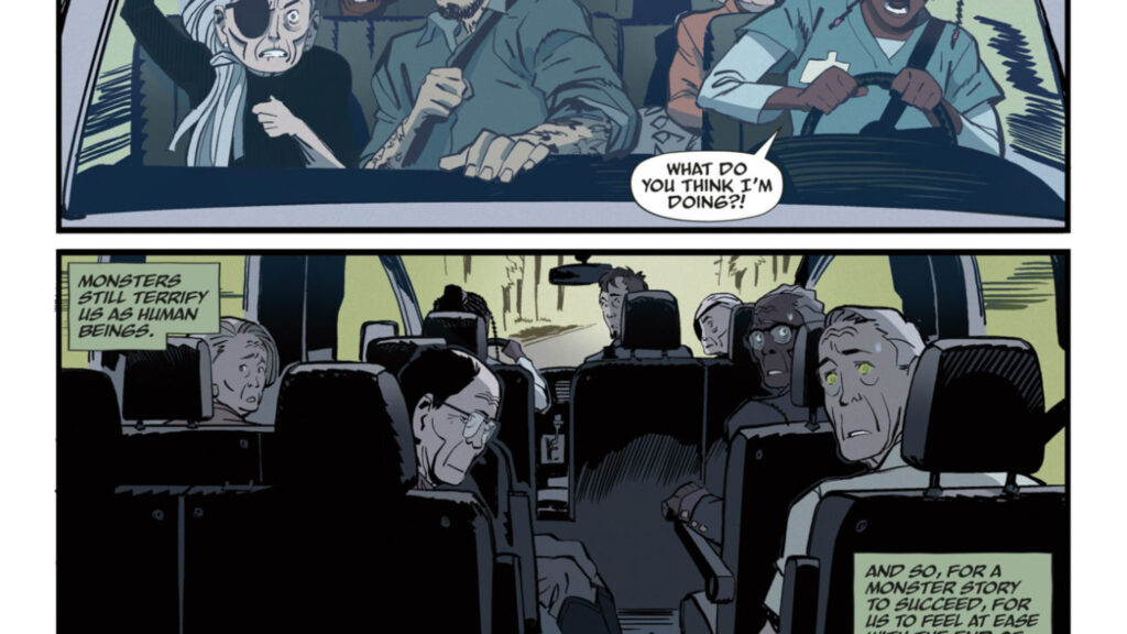 Hidden Springs #3 Preview: Senior Citizens vs. Baby Kaiju Hidden Springs #3 Preview: Senior Citizens vs. Baby Kaiju