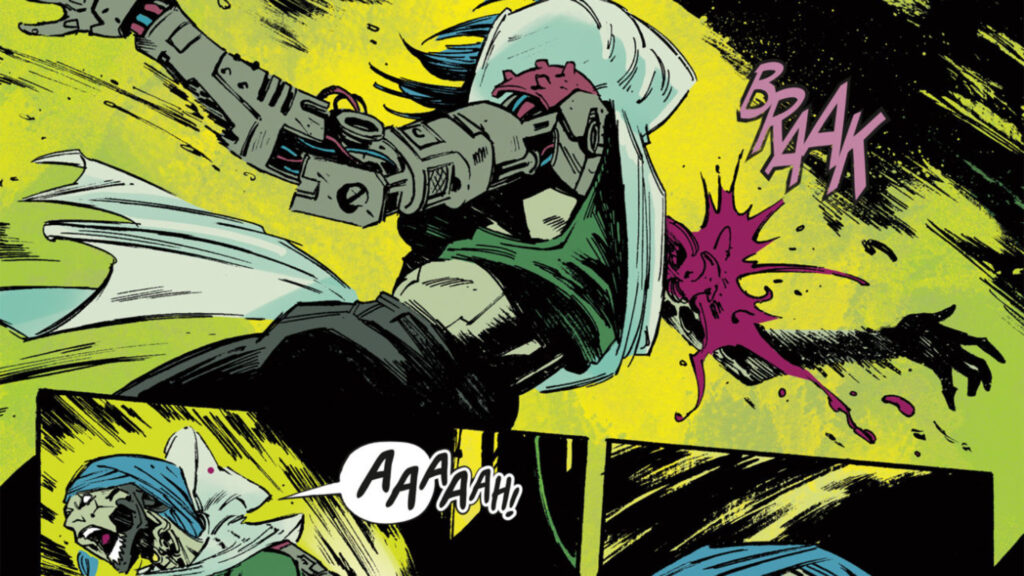 Cyberpunk 2077: Chrome #4 Preview: Survival’s a Bloody Business Cyberpunk 2077: Chrome #4 Preview: Survival’s a Bloody Business