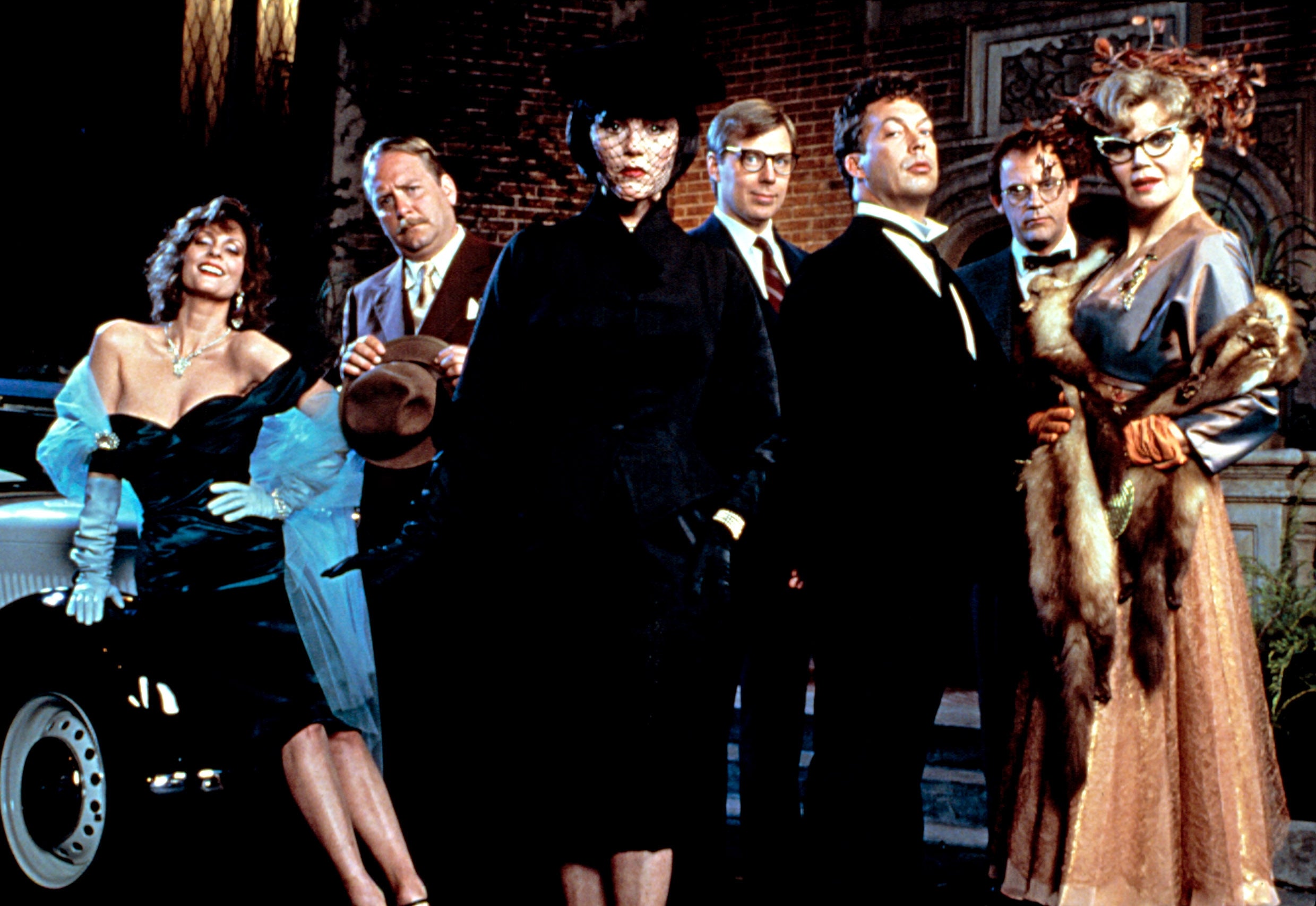 The cast of "Clue"
