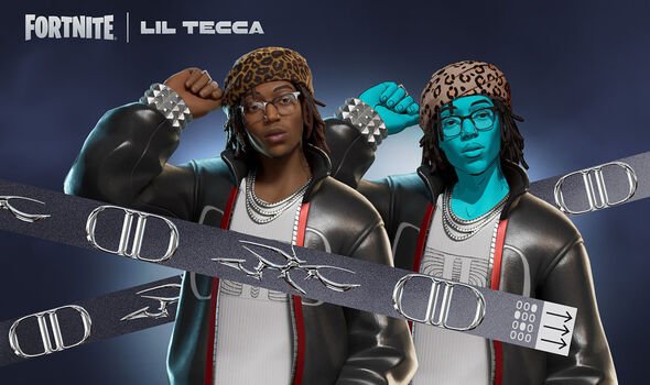 Lil Tecca skins and items