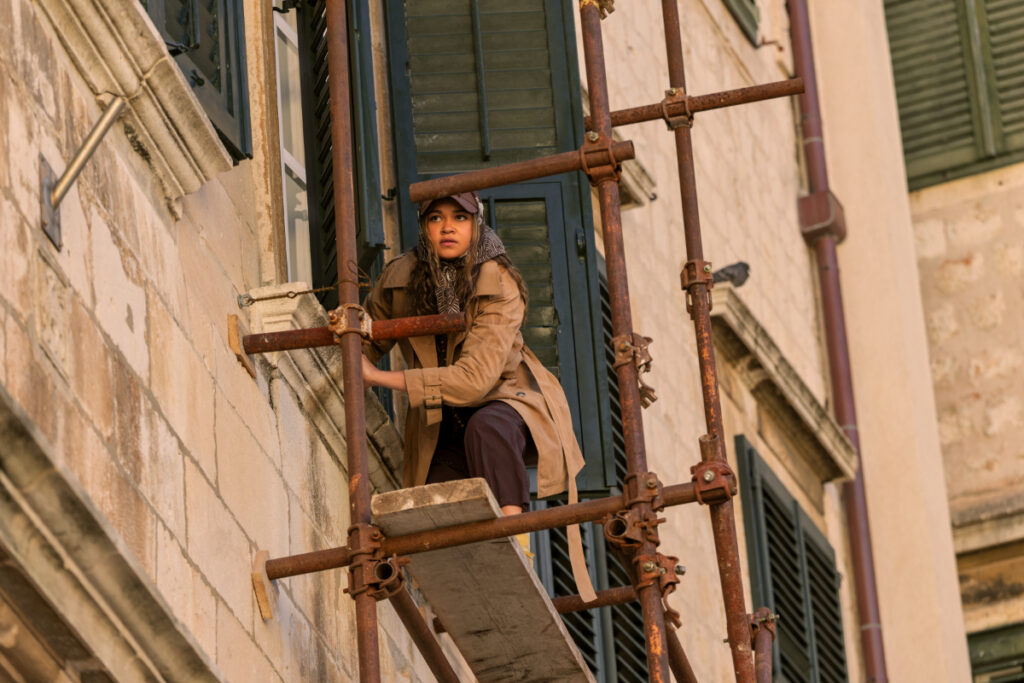 Madison Bailey as Kiara in episode 502 of Outer Banks. Photo by Jackson Lee Davis/Netflix