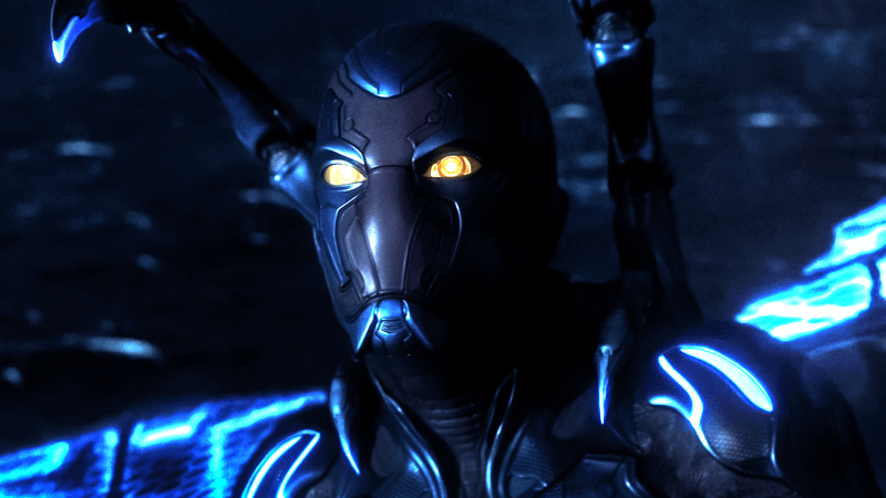 Blue Beetle in Blue Beetle movie.