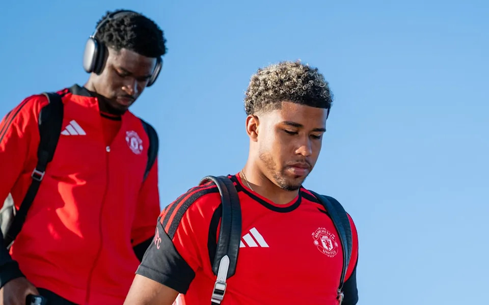 Debut loading: Andrey Santos should make his first appearance for Manchester United against Wrexham in Helsinki (Getty)