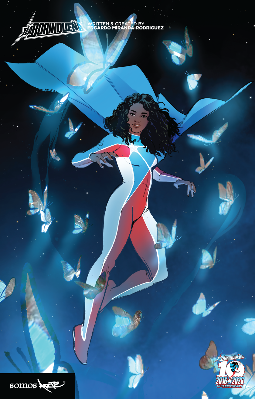 Artist Nik Varella's commemorative cover of "La Borinqueña" for the series' 10th anniversary.