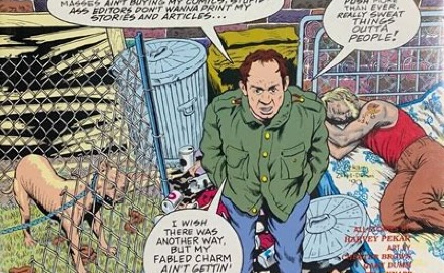Detail from cover of Harvey Pekar's "American Splendor."