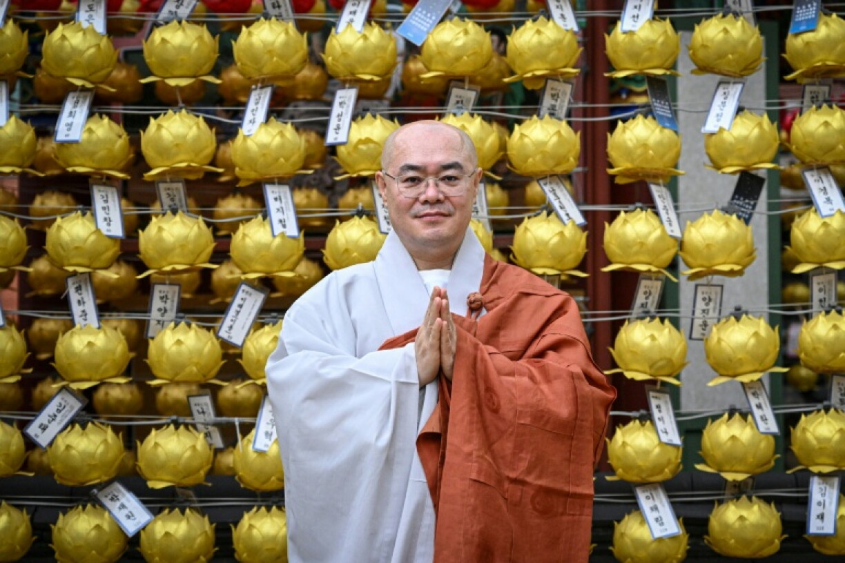 Buddhist Monk Myojang, spokesman for the Jogye order at Jogyesa Temple in Seoul