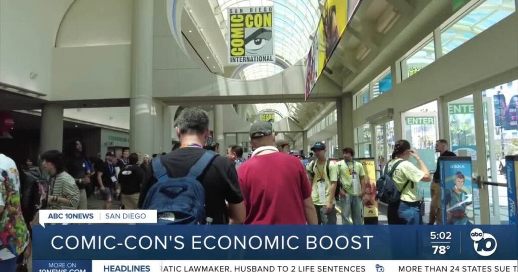 Comic-Con brings thousands to San Diego, expected to generate 0 million for the region Comic-Con brings thousands to San Diego, expected to generate 0 million for the region