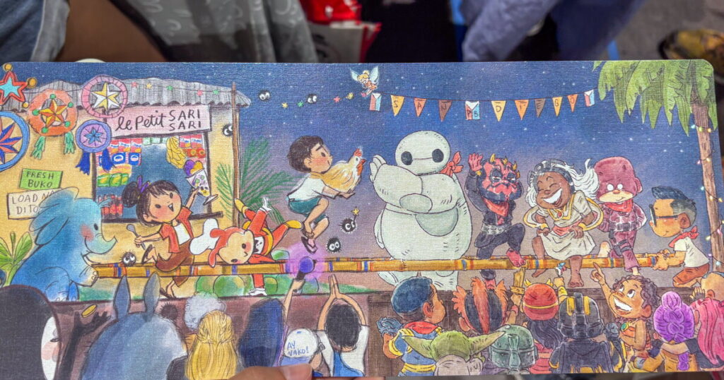 Comic-Con illustrators create fan art honoring Filipino tinikling dance